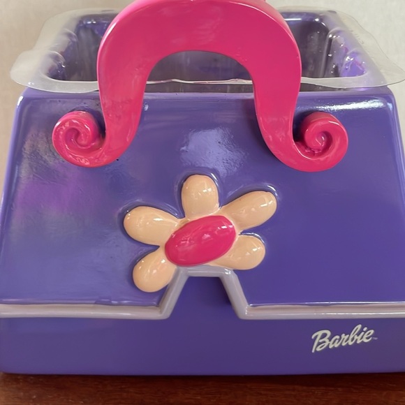 1999 Springtime Barbie and Purple Purse Planter by FTD - Picture 3 of 5